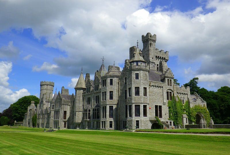Humewood Castle Kiltegan Wicklow Gutter Repair and rainwater system upgrade Traditional Building Solutions